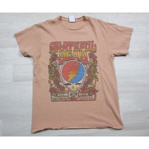 Grateful Dead Junk Food T Shirt (S) Stealie Skull Roses San Francisco Deadhead